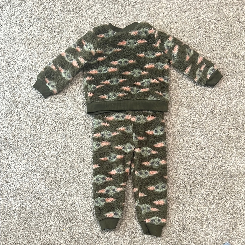 Star Wars Kids Matching Set - Green and Pink